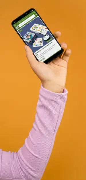 Menú digital en smartphone - Vista previa de tienda online